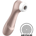 SATISFYER - PRO 2 NUOVA GENERAZIONE VIBRATORE A 2 IMPULSI D'ARIA – Stimolatore dell'aria nessuna vibrazione