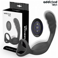 ADDICTED TOYS - ANELLO PER IL PENE PROSTATICO DOPPIO CON TELECOMANDO – Cockring con vibrazione