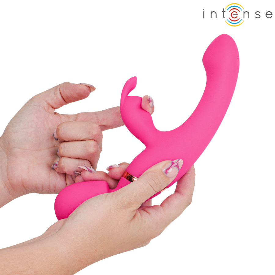 INTENSE - WINONA DOPPIO VIBRATORE CONIGLIO E BACCHETTA – Vibratore WAND – foto 7