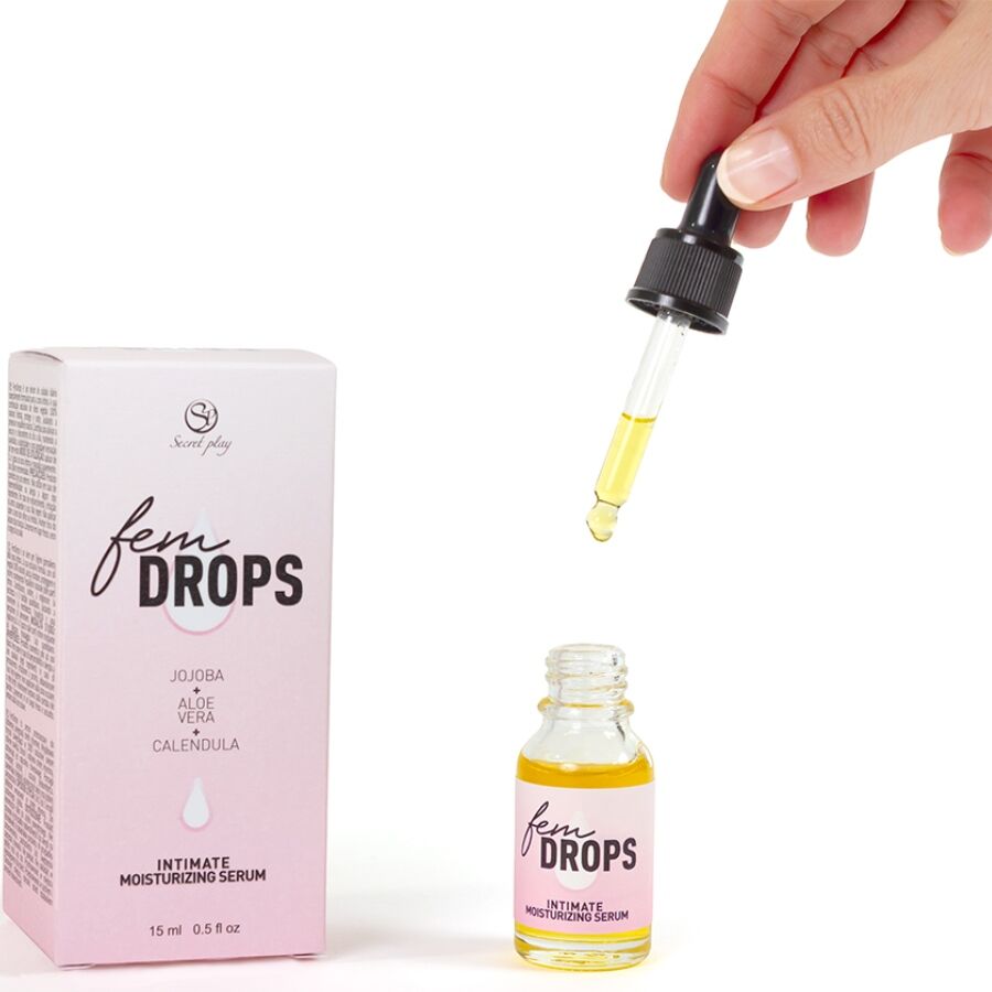 SECRETPLAY - FEM DROPS SIERO IDRATANTE INTIMO 15 ML – Pulizia intima – foto 2