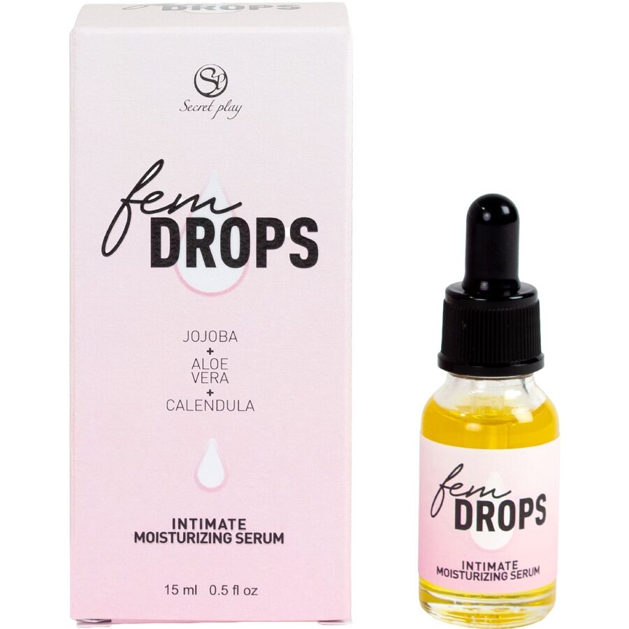 SECRETPLAY - FEM DROPS SIERO IDRATANTE INTIMO 15 ML – Pulizia intima