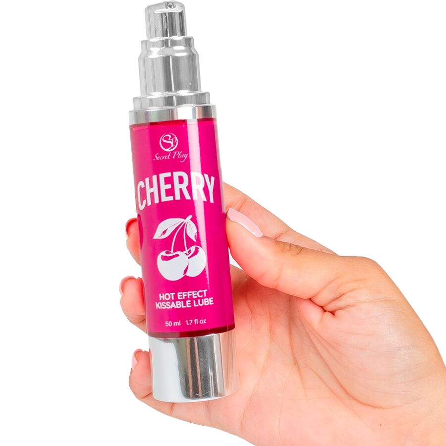 SECRETPLAY - LUBRIFICANTE RISCALDANTE CILIEGIA 50 ML – Effetto calore – foto 2