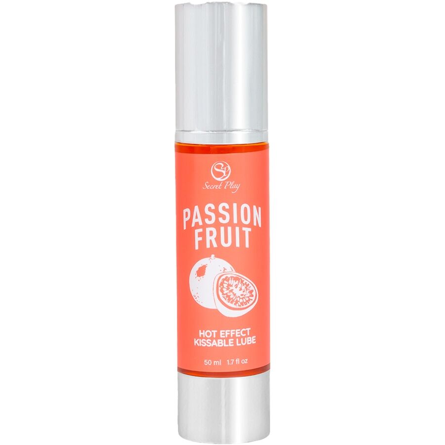 SECRETPLAY - LUBRIFICANTE RISCALDANTE FRUTTO DELLA PASSIONE 50 ML – Effetto calore