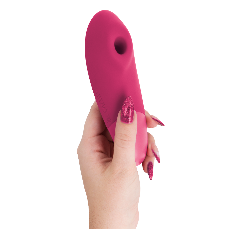WOMANIZER - STIMOLATORE CLITORIDEO ROSA VIBRANTE – Stimolatore d'aria con vibrazione – foto 4