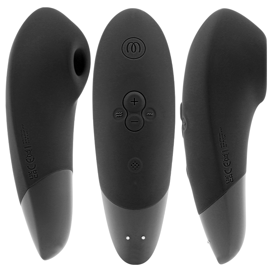 WOMANIZER - STIMOLATORE CLITORIDEO ENHANCE NERO – Stimolatore d'aria con vibrazione – foto 2