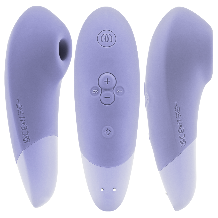WOMANIZER - STIMOLATORE CLITORIDEO POTENZIATO LILLA – Stimolatore d'aria con vibrazione – foto 2