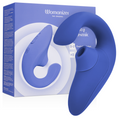 WOMANIZER - BLEND RABBIT VIBRATOR STIMOLATORE BLU VIBRANTE – Stimolatore d'aria con vibrazione