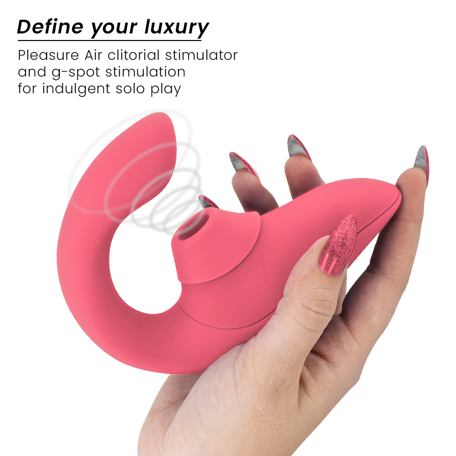 WOMANIZER - VIBRATORE STIMOLATORE CONIGLIO BLEND VIBRANT ROSE – Stimolatore d'aria con vibrazione – foto 3