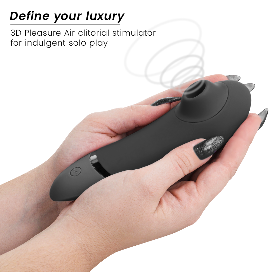 WOMANIZER - NEXT STIMOLATORE CLITORIDEO NERO – Stimolatore d'aria con vibrazione – foto 3