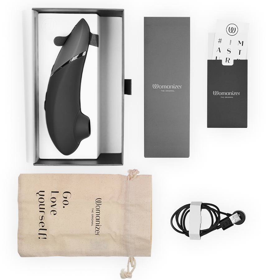 WOMANIZER - NEXT STIMOLATORE CLITORIDEO NERO – Stimolatore d'aria con vibrazione – foto 6