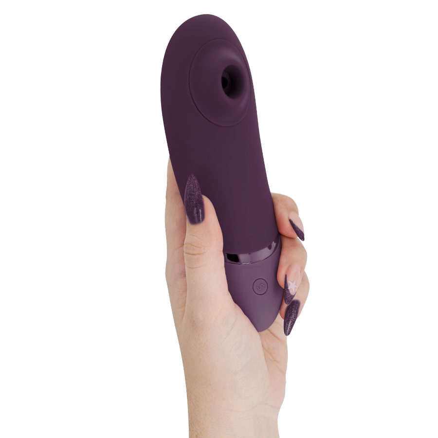 WOMANIZER - NEXT STIMOLATORE CLITORIDEO VIOLA SCURO – Stimolatore d'aria con vibrazione – foto 4