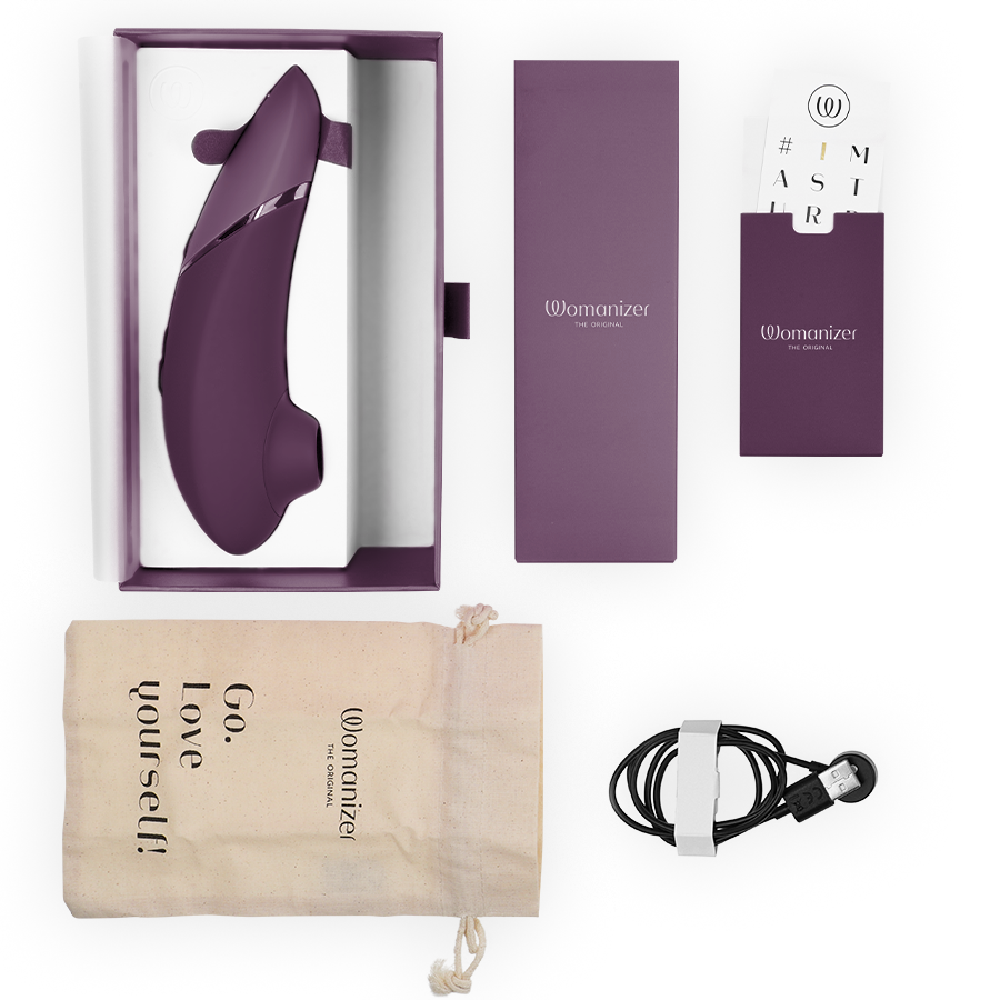 WOMANIZER - NEXT STIMOLATORE CLITORIDEO VIOLA SCURO – Stimolatore d'aria con vibrazione – foto 6
