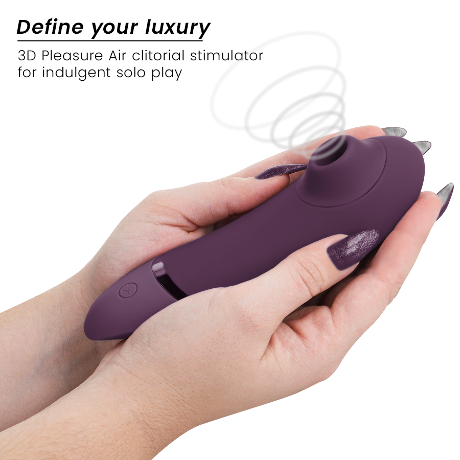 WOMANIZER - NEXT STIMOLATORE CLITORIDEO VIOLA SCURO – Stimolatore d'aria con vibrazione – foto 3