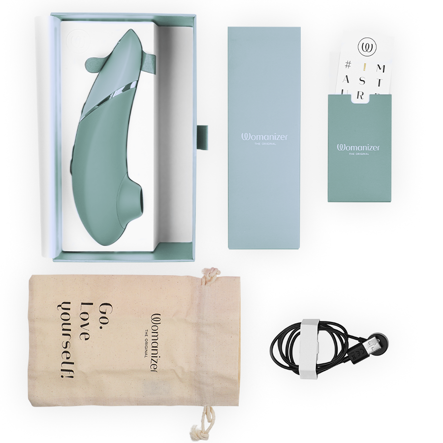 WOMANIZER - PROSSIMO STIMOLATORE CLITORIDEO SAGE – Stimolatore d'aria con vibrazione – foto 6