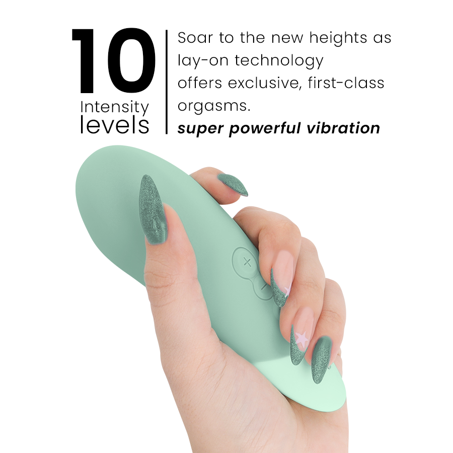 WOMANIZER - VIBE LAY-ON VIBRATORE SILENZIOSO SALVIA – Vibratori clitoridei da posare – foto 5