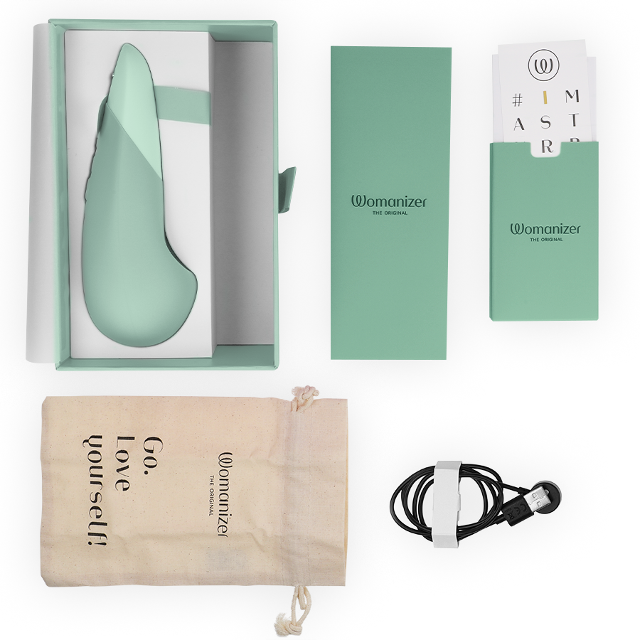 WOMANIZER - VIBE LAY-ON VIBRATORE SILENZIOSO SALVIA – Vibratori clitoridei da posare – foto 6
