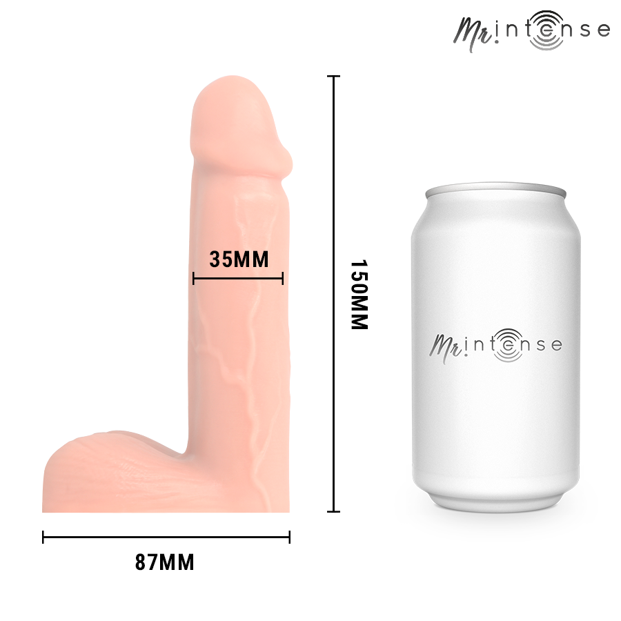 MR INTENSE - FLOPPY SIZE M REALISTIC PACKER – Peni transessuali – foto 6