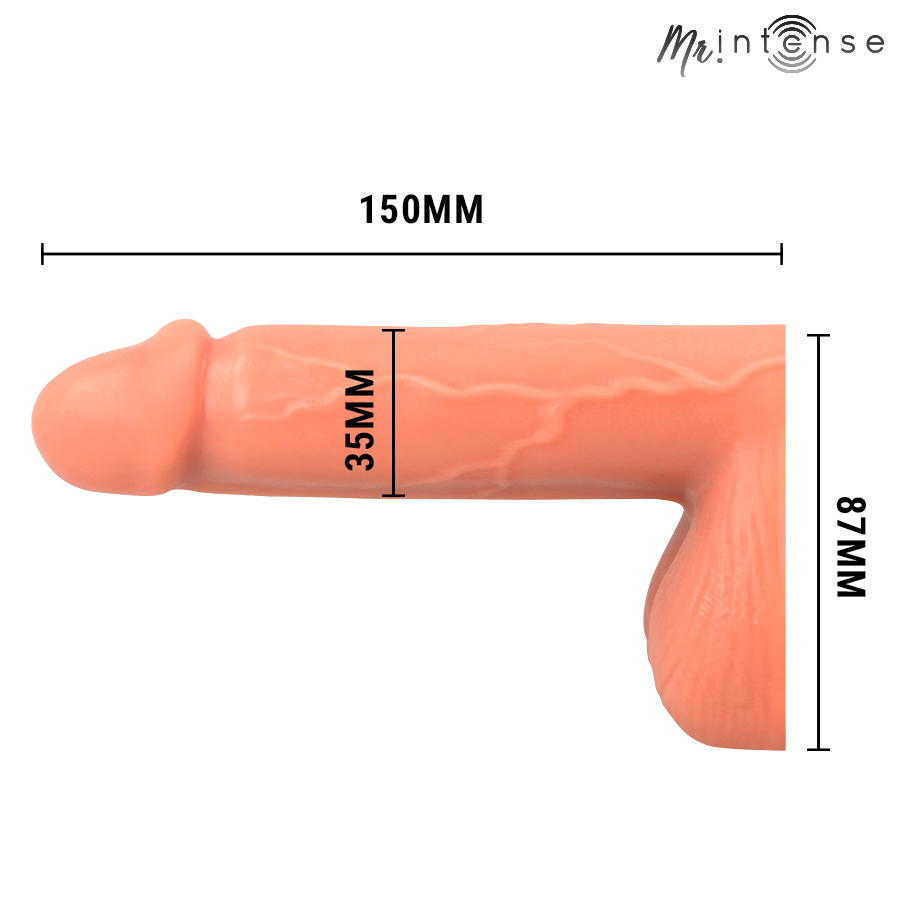 MR INTENSE - FLOPPY SIZE M REALISTIC PACKER – Peni transessuali – foto 5