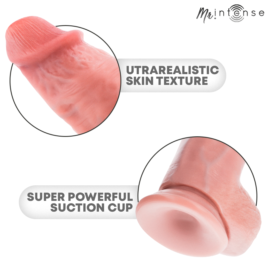 MR INTENSE - DILDO IN SILICONE SPENCER MEDIO 23 CM -Ø- 5,7 CM – Peni realistici – foto 7