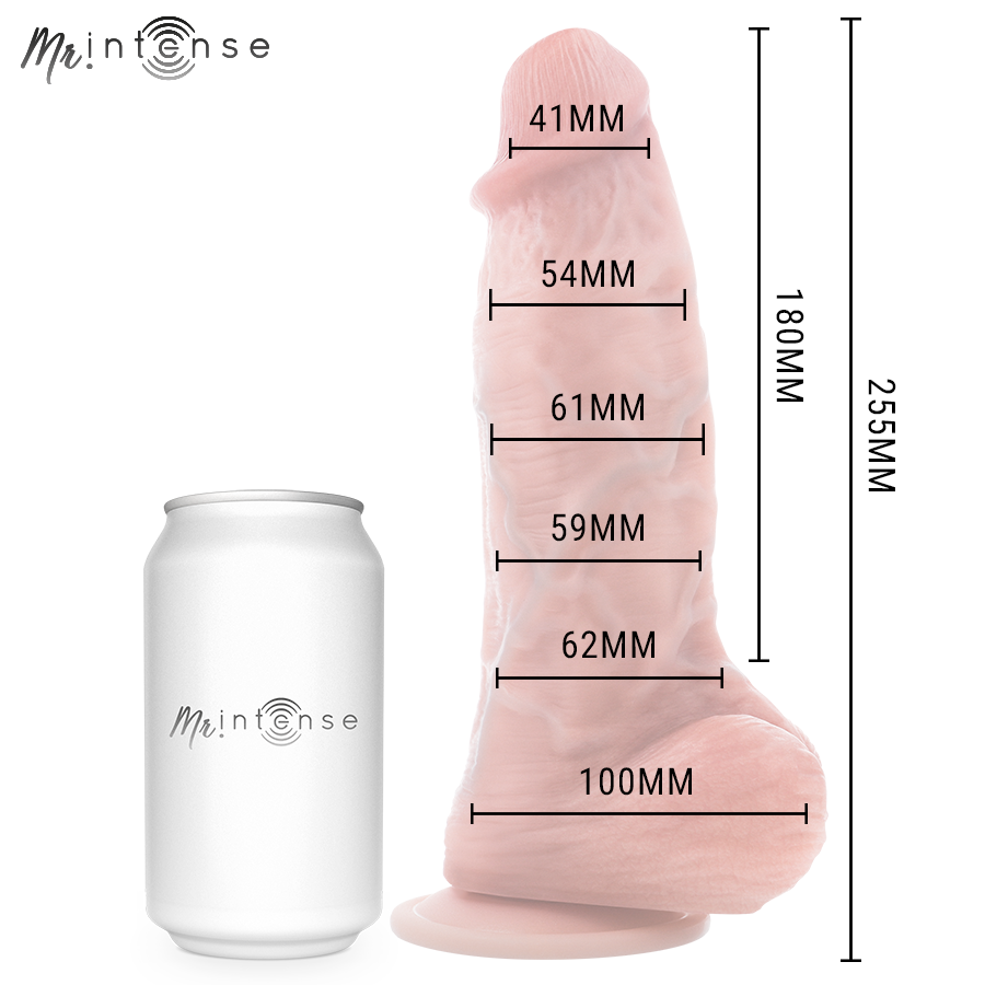 MR INTENSE - DILDO IN SILICONE SPENCER CON PENE GRANDE 25,5 CM -Ø- 6,2 CM – Peni realistici – foto 4