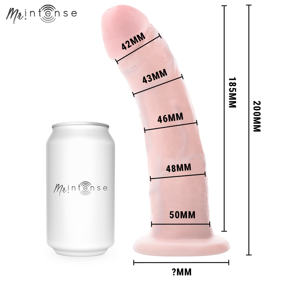 MR INTENSE - DILDO TERENCE MEDIO 20 CM -Ø- 5 CM – Peni realistici – foto 6