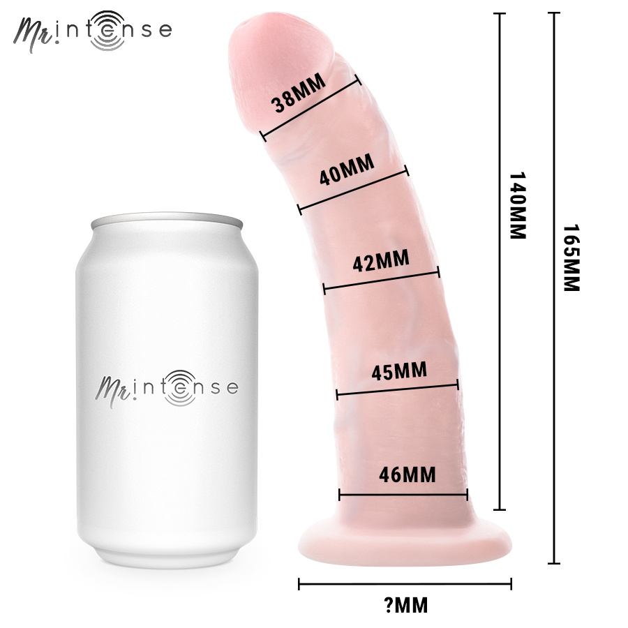 MR INTENSE - PICCOLO DILDO TERENCE 16,5 CM -Ø- 4,6 CM – Peni realistici – foto 6