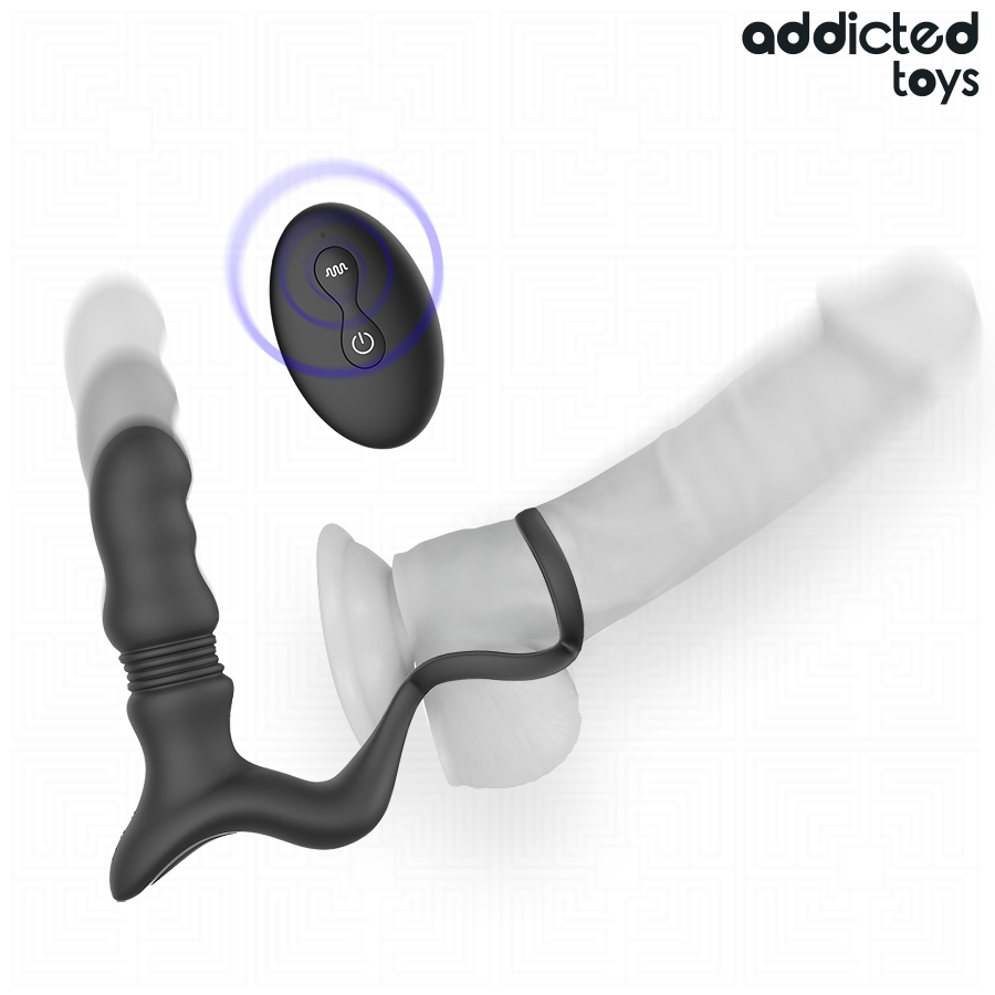 ADDICTED TOYS - ANELLO PROSTATICO UP&DOWN – Cockring con vibrazione – foto 4