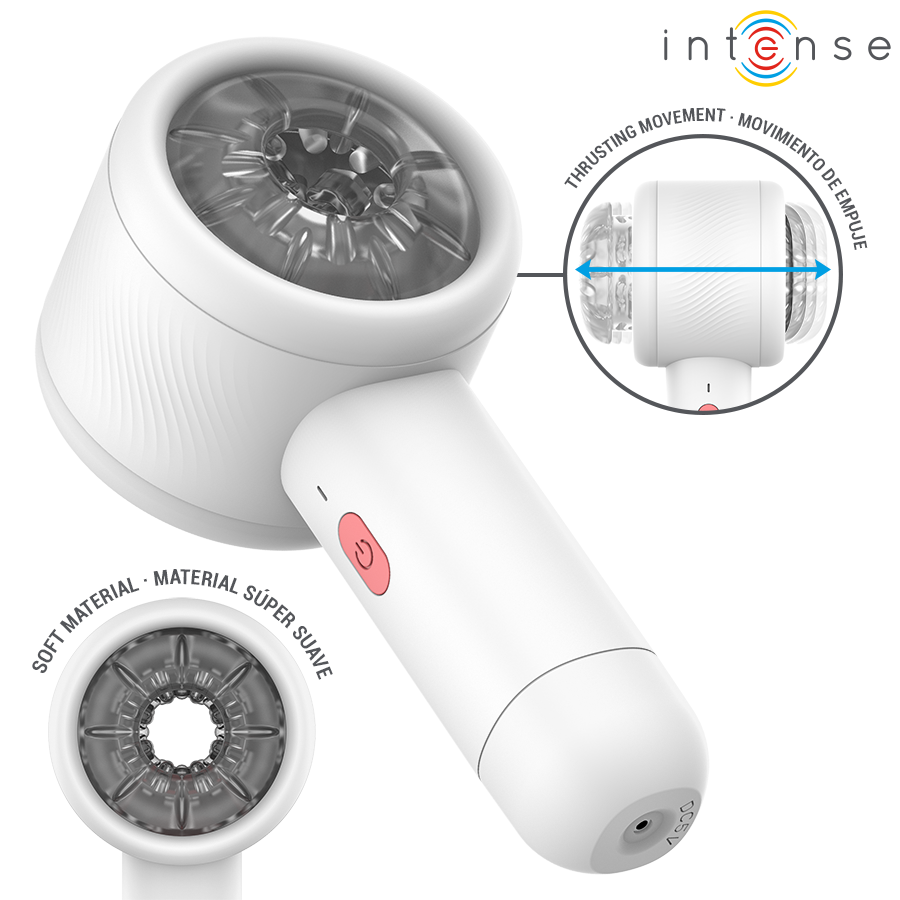 INTENSE - MASTURBATORE GRIFFIN CON SPINTA AVANZATA – Masturbatore automatico – foto 6