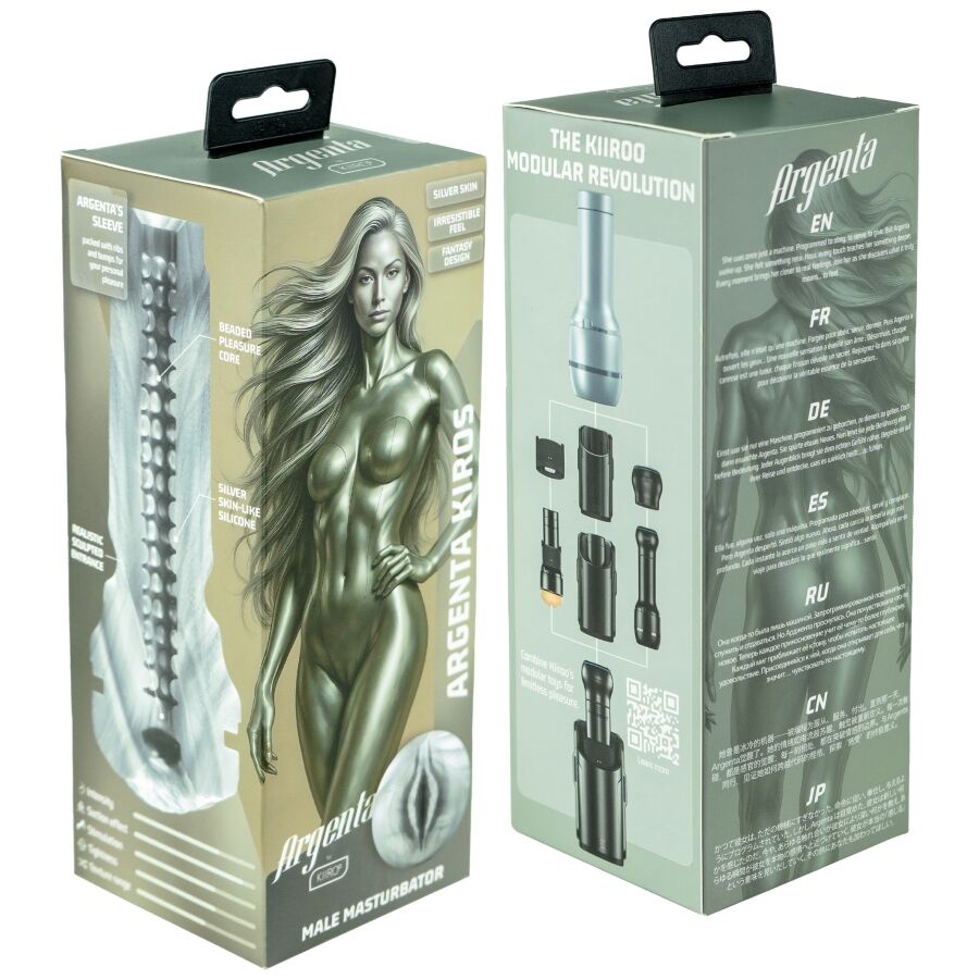 KIIROO - FEEL ARGENTA KIROS MASTURBATOR STARS COLLECTION – Vagine senza vibrazioni – foto 7