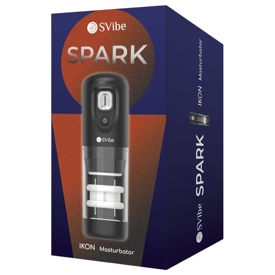 SNAIL VIBE - MASTURBATORE IKON SPARK A SPINTA E ROTAZIONE – Masturbatore automatico – foto 5