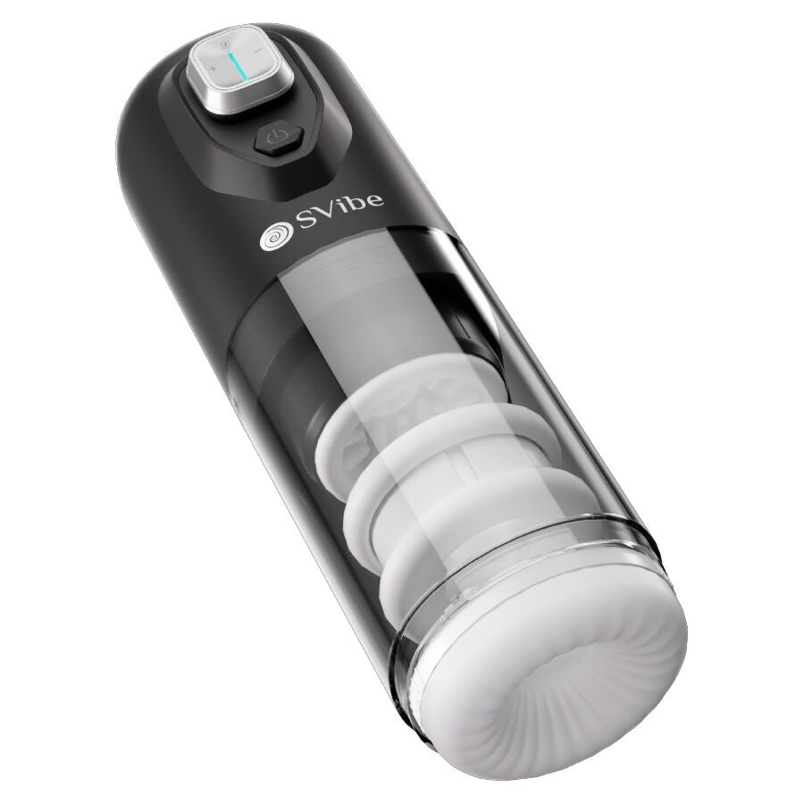 SNAIL VIBE - MASTURBATORE IKON SPARK A SPINTA E ROTAZIONE – Masturbatore automatico – foto 4