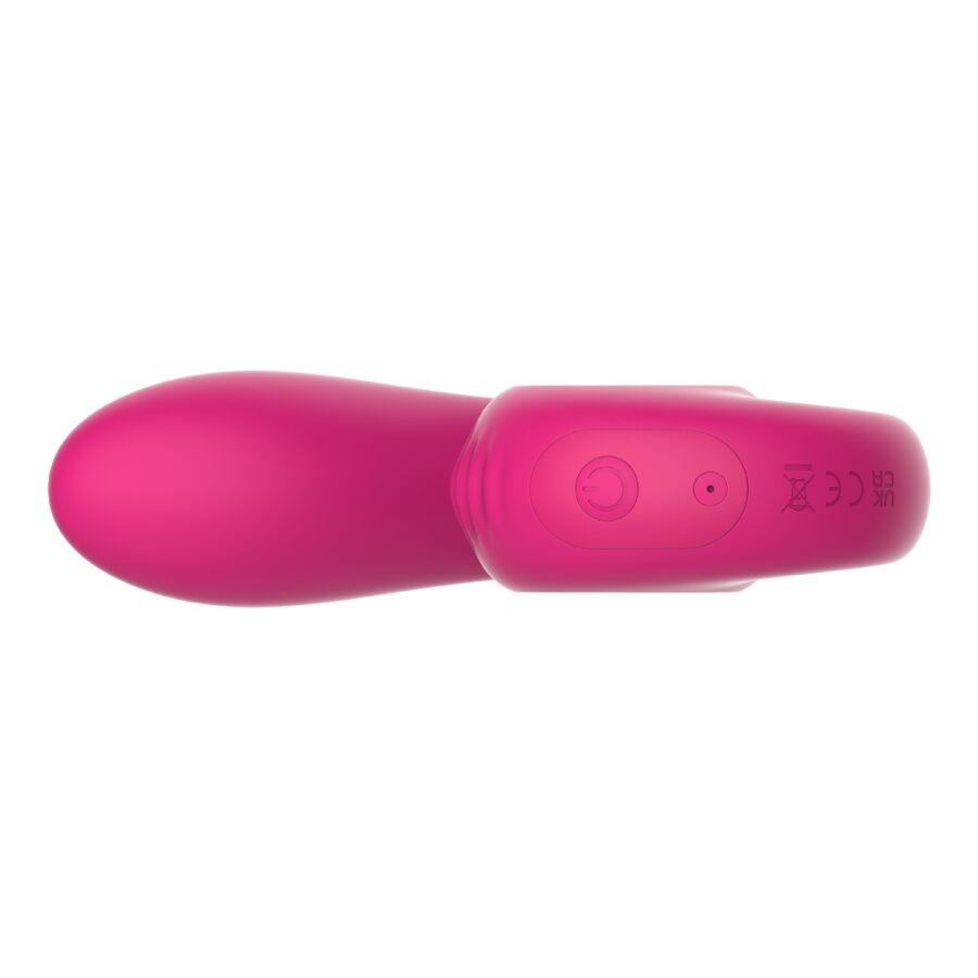 SNAIL VIBE - VIBRATORE ROSA GIZI LITE DOPPIO PUNTO G E CLITORIDEO – Vibratori a punto G – foto 3