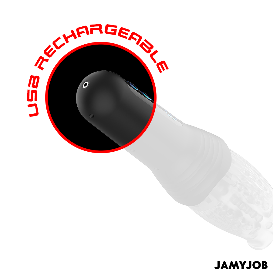 JAMYJOB - MASTURBATORE BLOW-R CON SPINTA E ROTAZIONE – Masturbatore automatico – foto 8