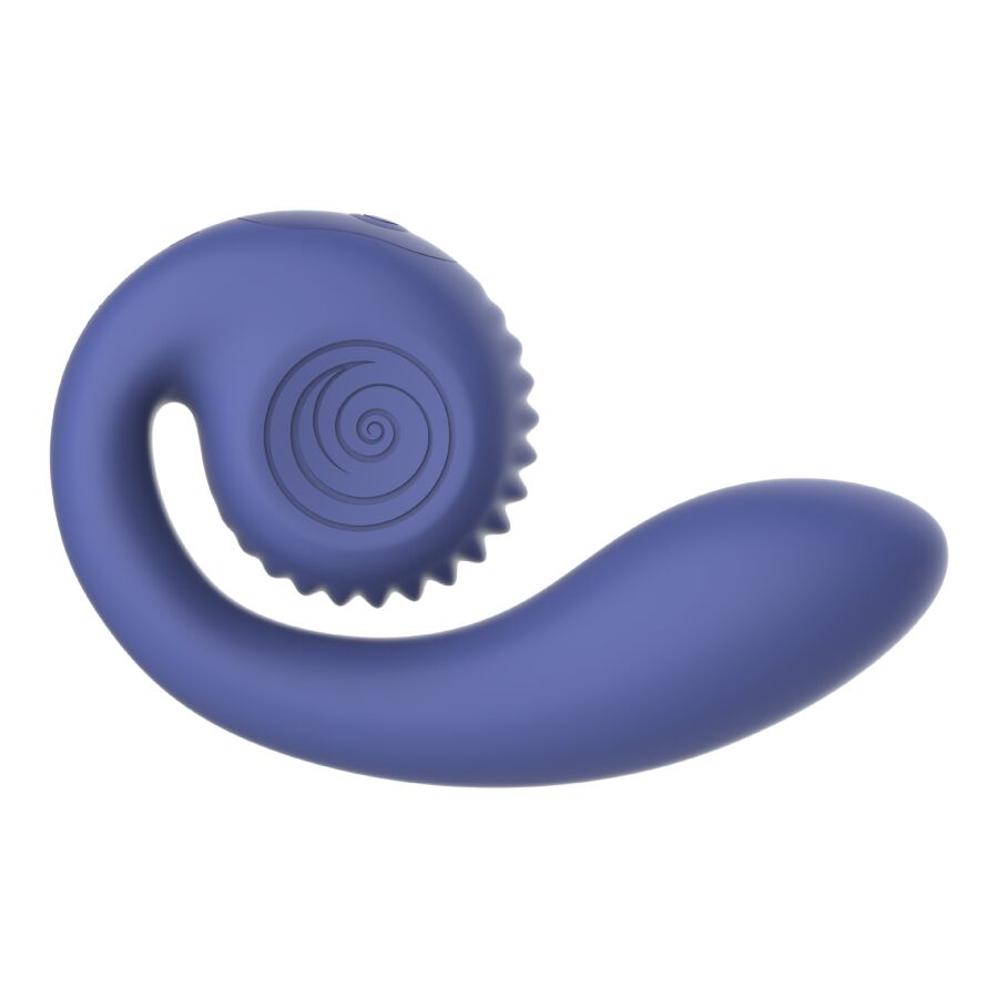 SNAIL VIBE - VIBRATORE VIOLA GIZI LITE DOPPIO PUNTO G E CLITORIDEO – Vibratori a punto G