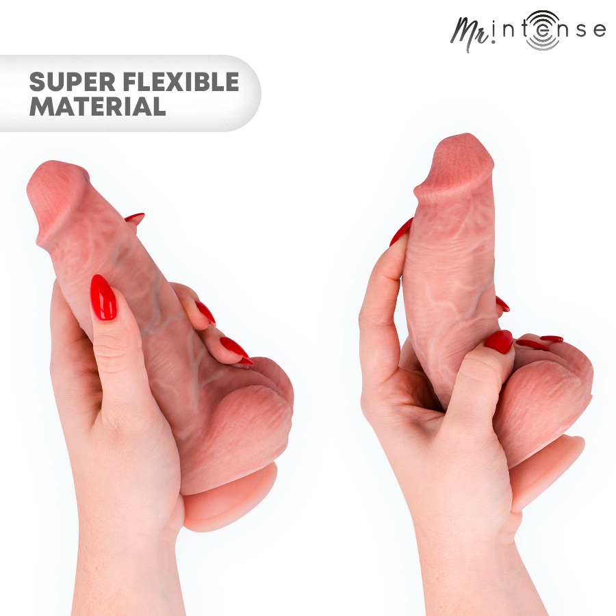 MR INTENSE - PICCOLO SPENCER DILDO IN SILICONE 19 CM -Ø- 4,5 CM – Peni realistici – foto 2