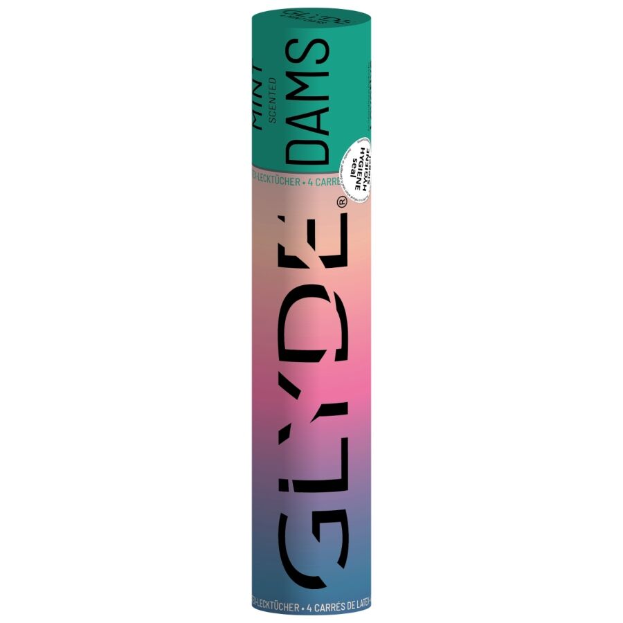 SHEER GLYDE - DAMS LAMINAS LATEX ORAL SEX MINT – Per il sesso orale
