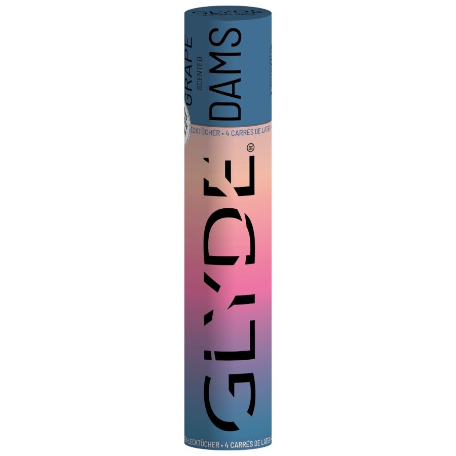 SHEER GLYDE - DAMS LAMINAS LATEX ORAL SEX GRAPES – Per il sesso orale