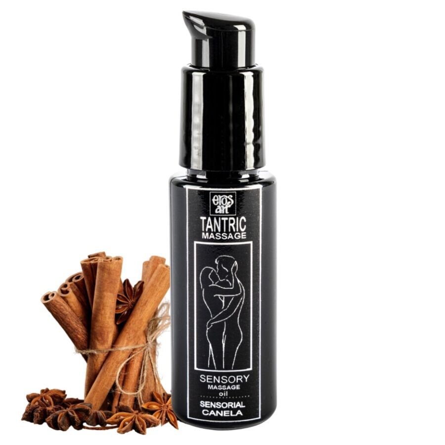 EROS-ART - OLIO DA MASSAGGIO TANTRICO NATURALE E AFRODISIACO ALLA CANNELLA 30 ML – Oli Aromatizzati