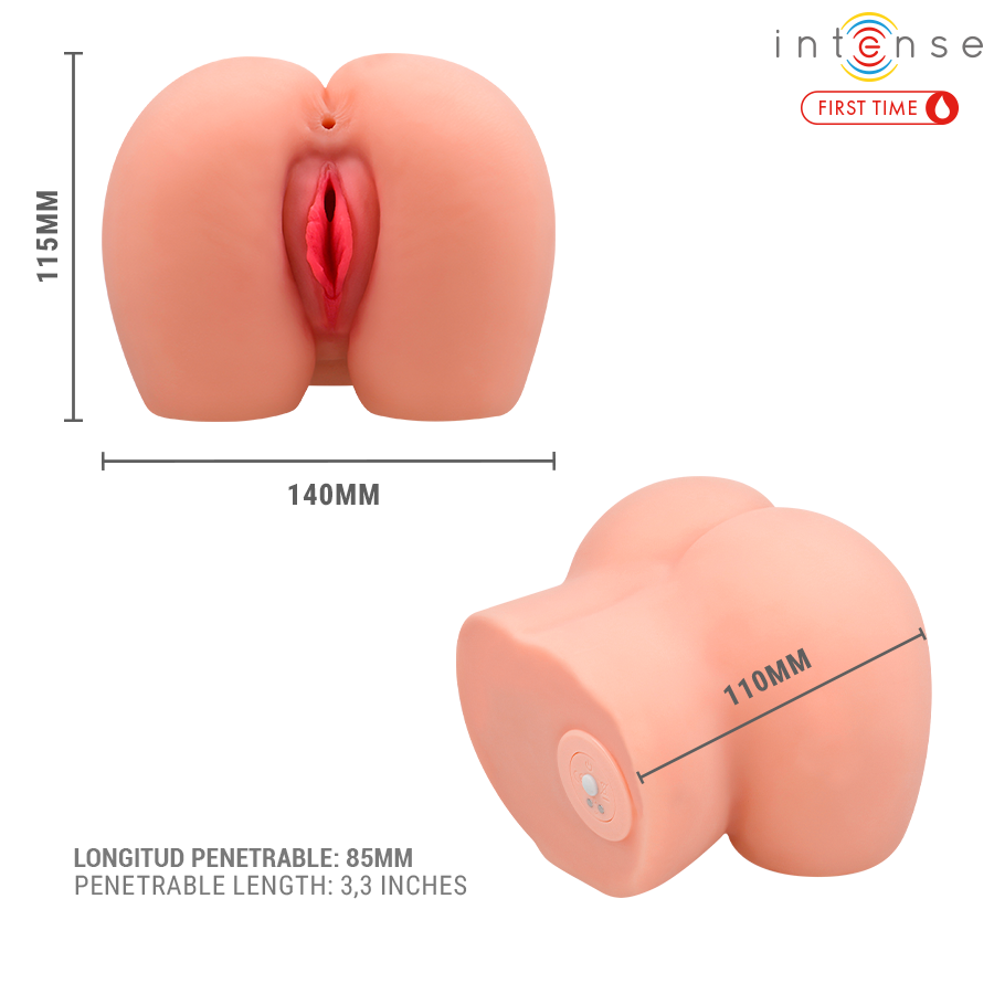 INTENSE FIRST TIME - ARIANA VIRGIN VIBRATORE MASTURBATORE CON SANGUINAMENTO – Vagine con vibrazione – foto 5