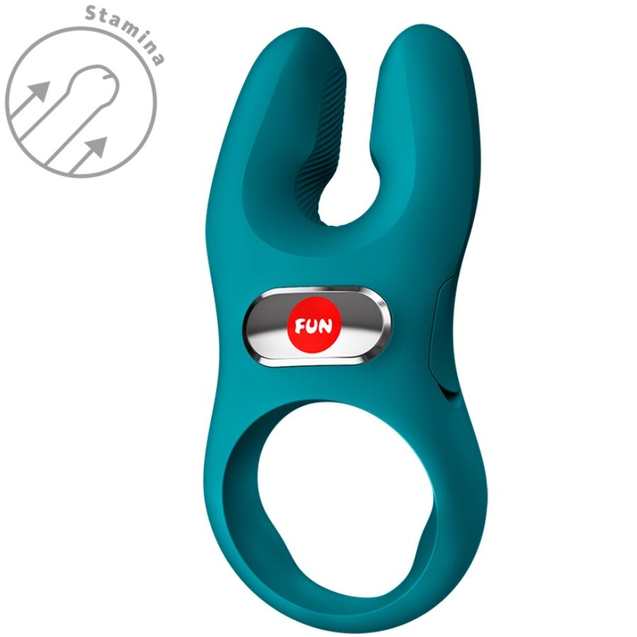 FUN FACTORY - ANELLO VIBRANTE PER IL PENE NOS PRO VERDE BOTTIGLIA – Cockring con vibrazione – foto 3