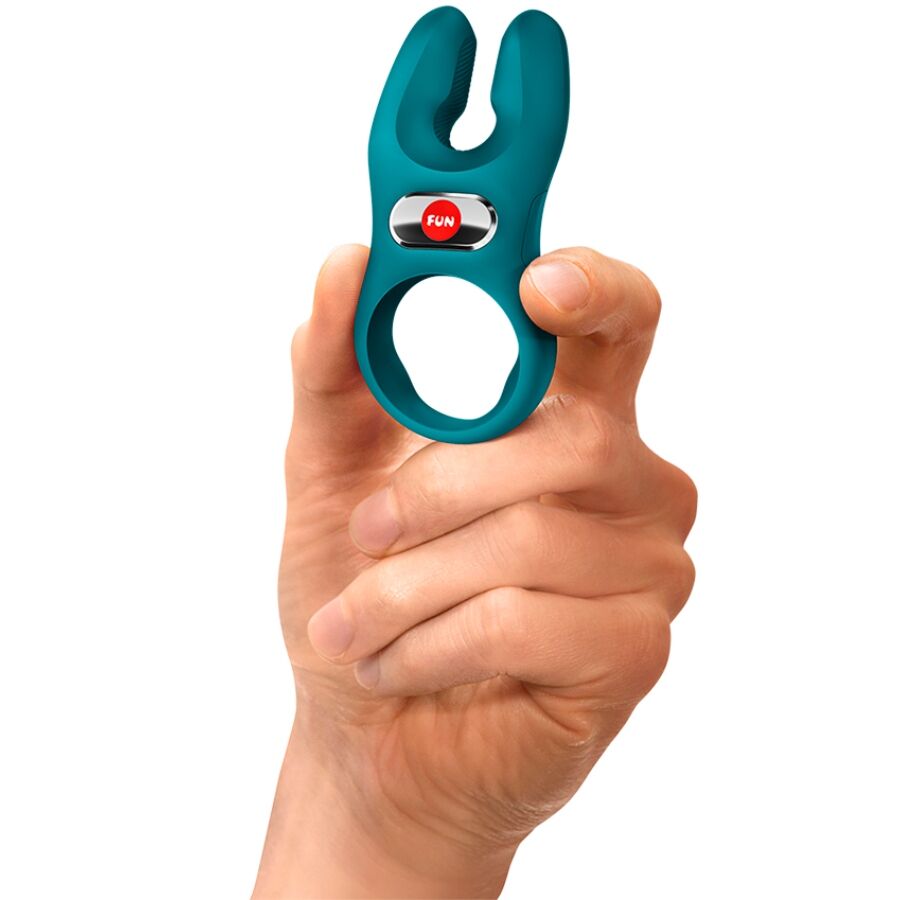 FUN FACTORY - ANELLO VIBRANTE PER IL PENE NOS PRO VERDE BOTTIGLIA – Cockring con vibrazione – foto 6