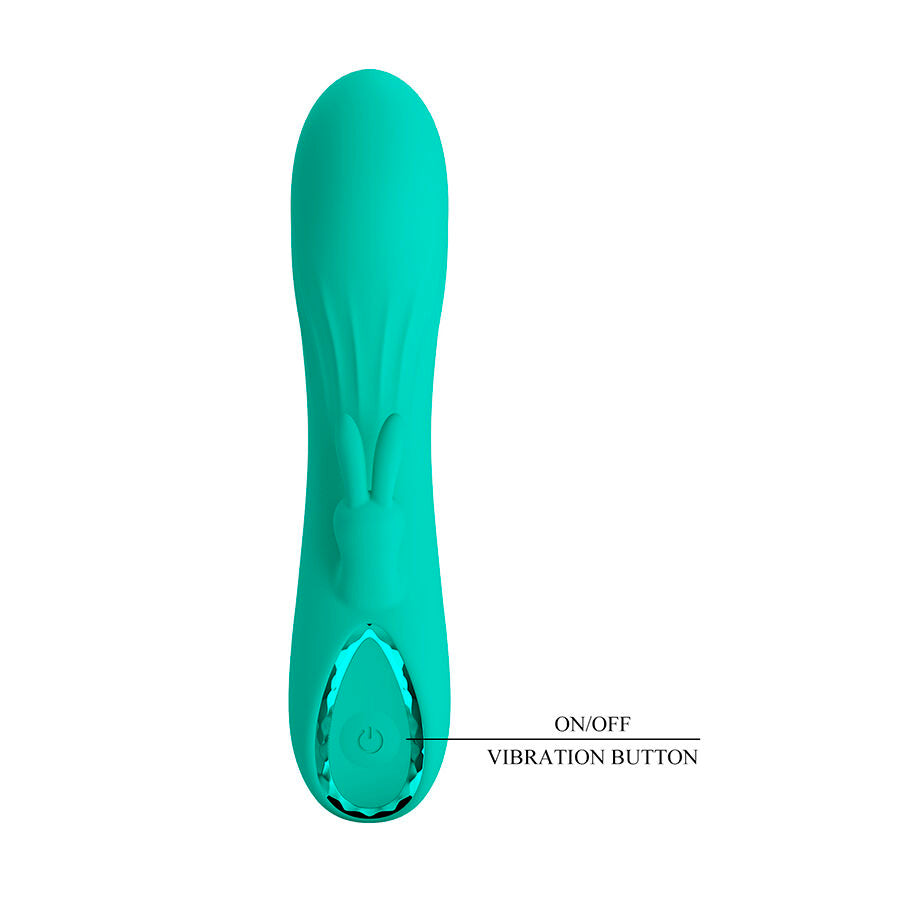 PRETTY LOVE - DJ STICK VIBRATORE PUNTO G TURCHESE – Vibratori di coniglio – foto 7
