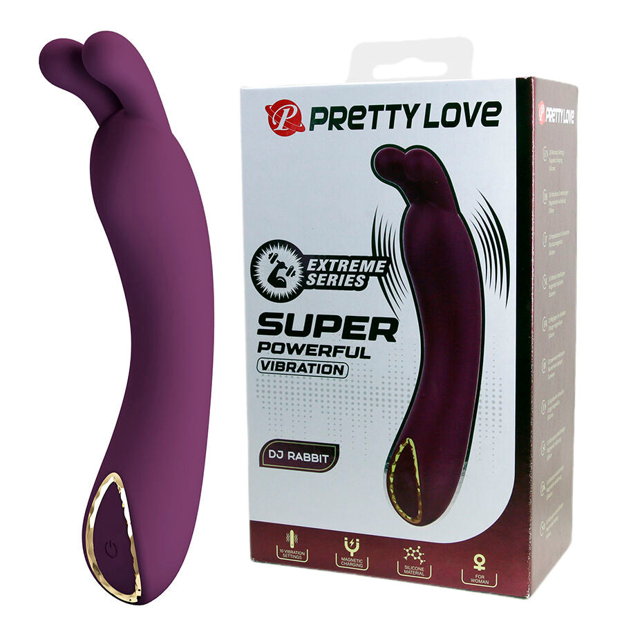 PRETTY LOVE - DJ RABBIT VIBRATORE PUNTO G VIOLA – Vibratori a punto G – foto 2