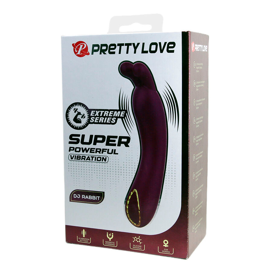 PRETTY LOVE - DJ RABBIT VIBRATORE PUNTO G VIOLA – Vibratori a punto G – foto 10