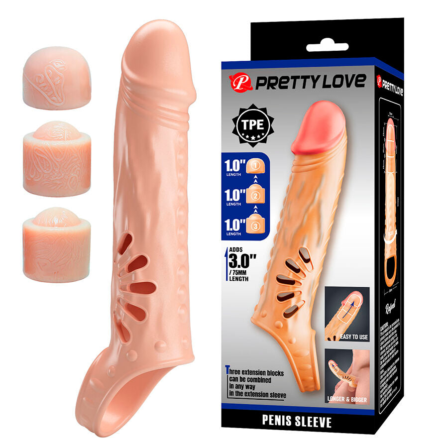 PRETTY LOVE - GUAINA PER PENE CON ESTENSORI – Anelli del pene – foto 2