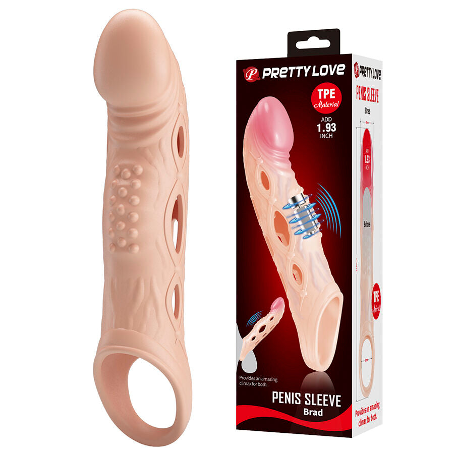 PRETTY LOVE - BRAD VIBRANTE GUAINA PER PENE – Cockring con vibrazione – foto 2