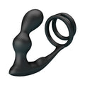 MR PLAY - PLUG ANALE VIBRANTE CON ANELLO PER PENE E TELECOMANDO – Tappi anali