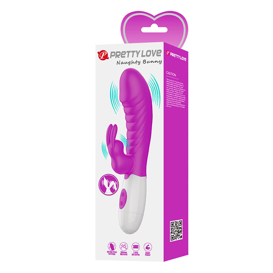 PRETTY LOVE - NAUGHTY VIBRATORE VIOLA BUNNY – Vibratori di coniglio – foto 11