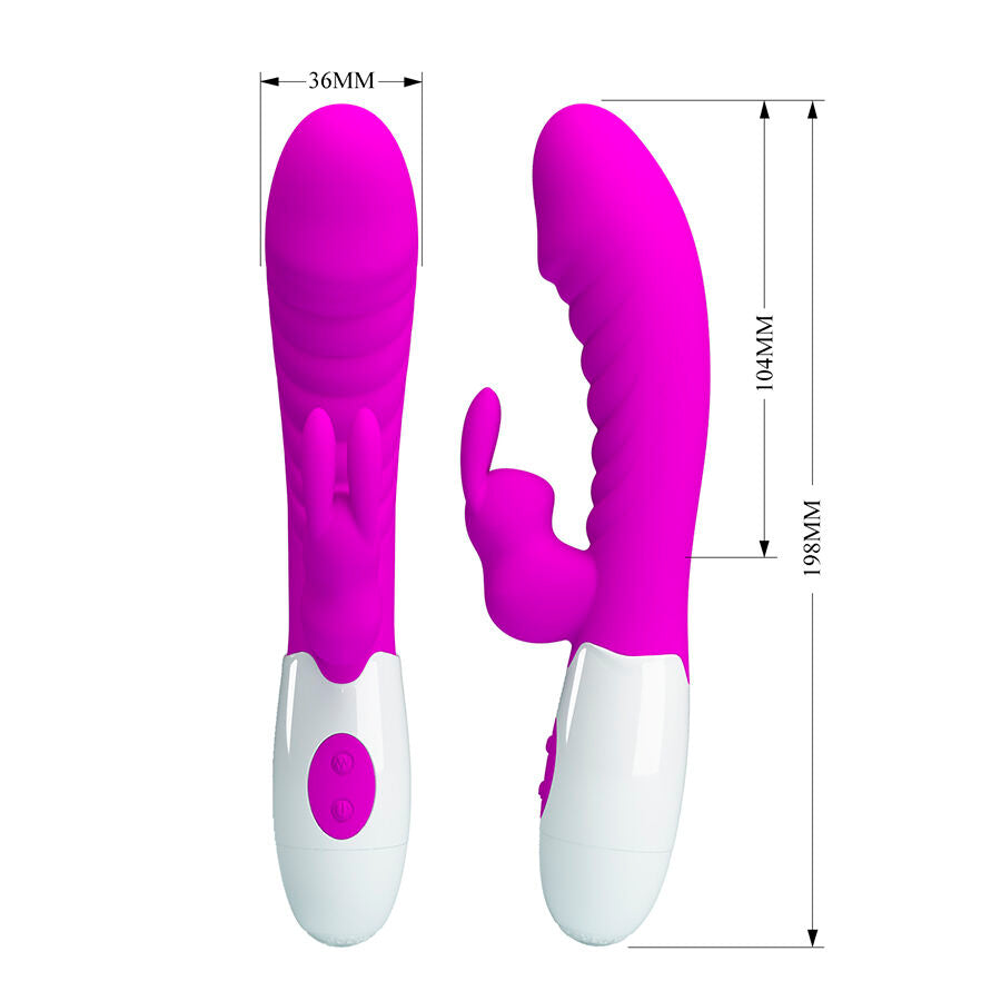 PRETTY LOVE - NAUGHTY VIBRATORE VIOLA BUNNY – Vibratori di coniglio – foto 10