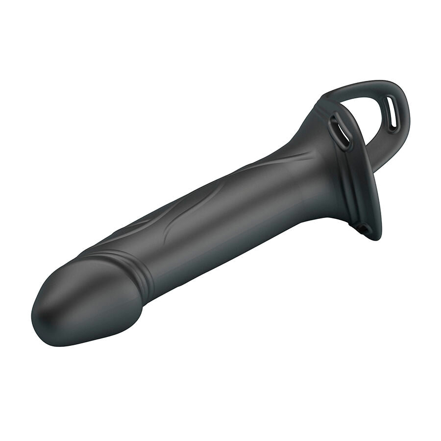 PRETTY LOVE - LANDON NERO VIBRANTE STRAP-ON – Estensore del pene con imbracatura – foto 5